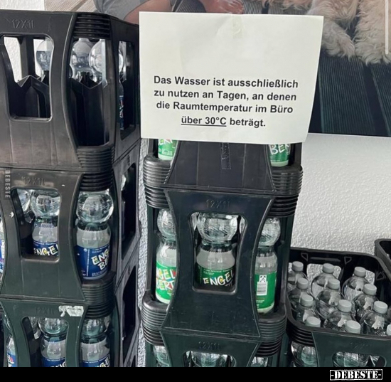 Wasser, Büro