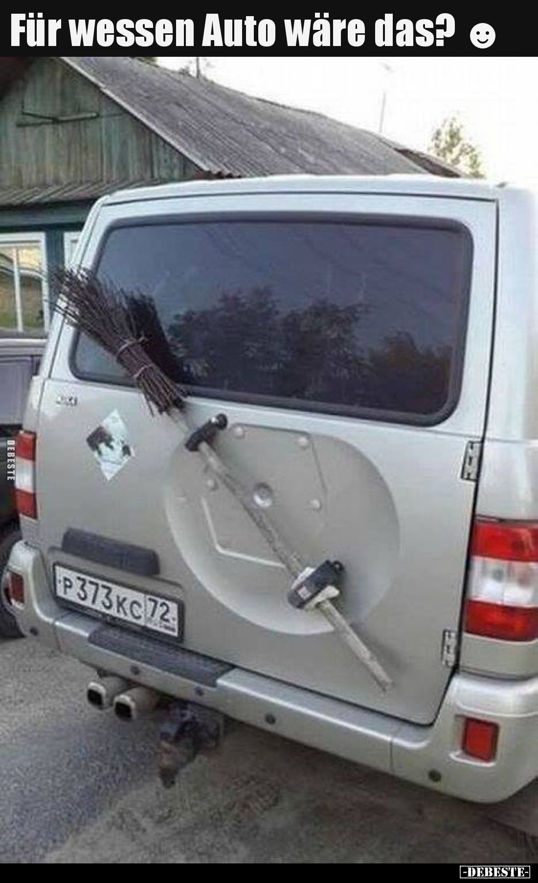 Für wessen Auto wäre das?