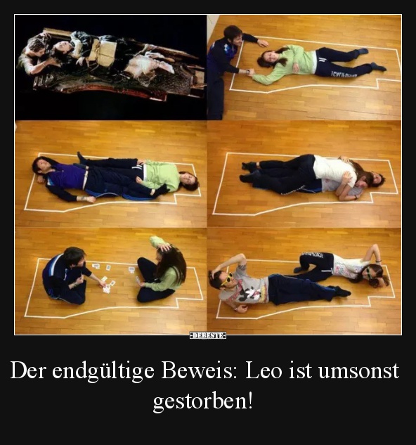 Der endgültige Beweis: Leo ist umsonst gestorben! - Lustige Bilder | DEBESTE.de