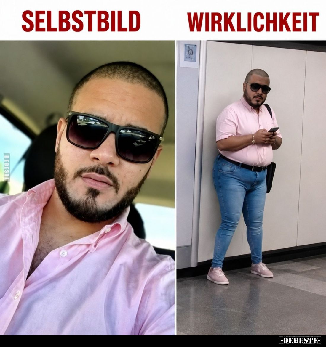Selbstbild vs
Wirklichkeit.