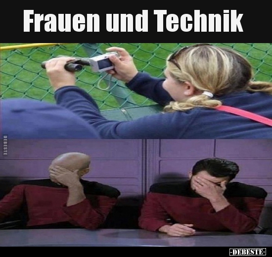 Frauen und Technik.. - Lustige Bilder | DEBESTE.de