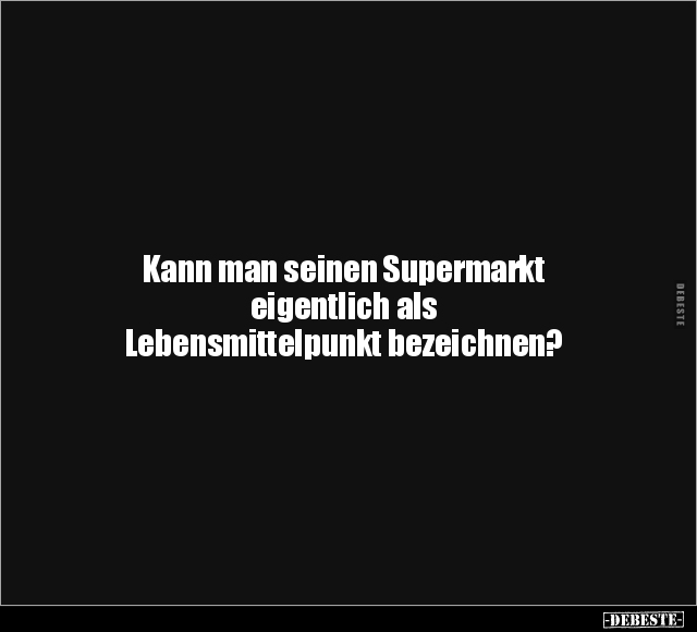 Supermarkt