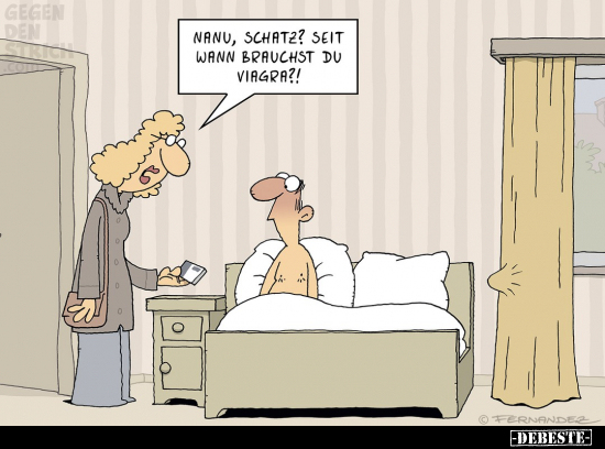 Nanu, Schatz? Seit wann brauchst du Viagra?!.. - Lustige Bilder | DEBESTE.de