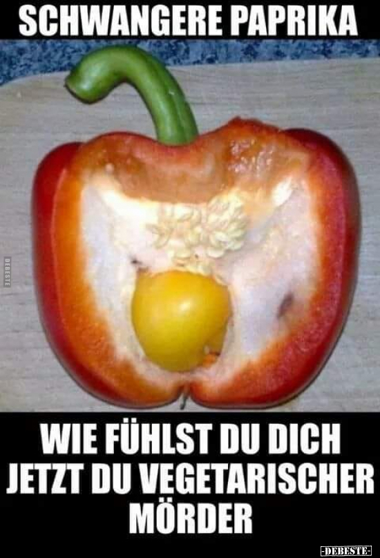 Schwangere Paprika... - Lustige Bilder | DEBESTE.de