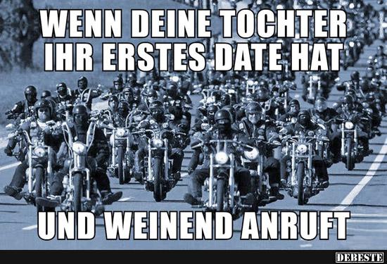 Wenn deine Tochter ihr erstes Date hat..