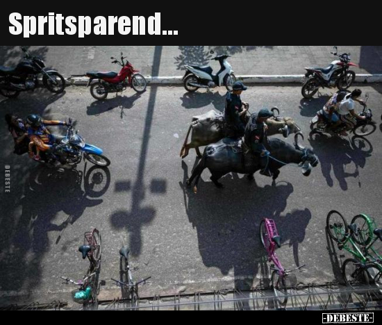 Spritsparend... - Lustige Bilder | DEBESTE.de