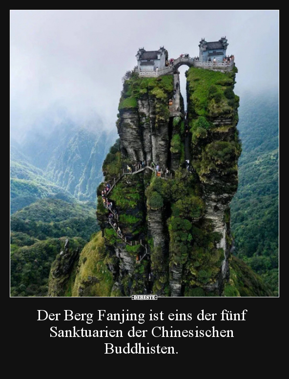 Der Berg Fanjing ist eins der fünf Sanktuarien der.. - Lustige Bilder | DEBESTE.de