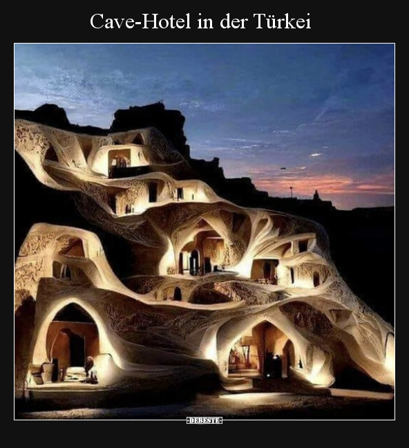 Cave-Hotel in der Türkei.. - Lustige Bilder | DEBESTE.de