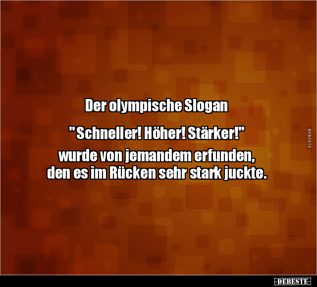 Der olympische Slogan.. - Lustige Bilder | DEBESTE.de