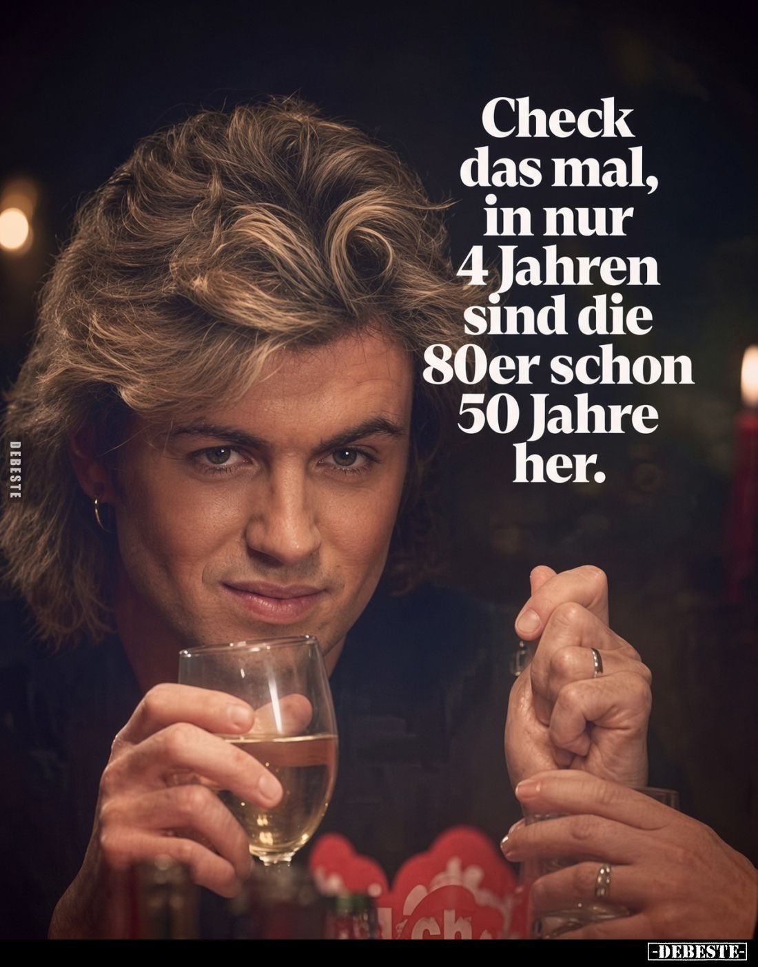 Check das mal, in nur 4 Jahren sind die 80er schon 50 Jahre her.. - Lustige Bilder | DEBESTE.de