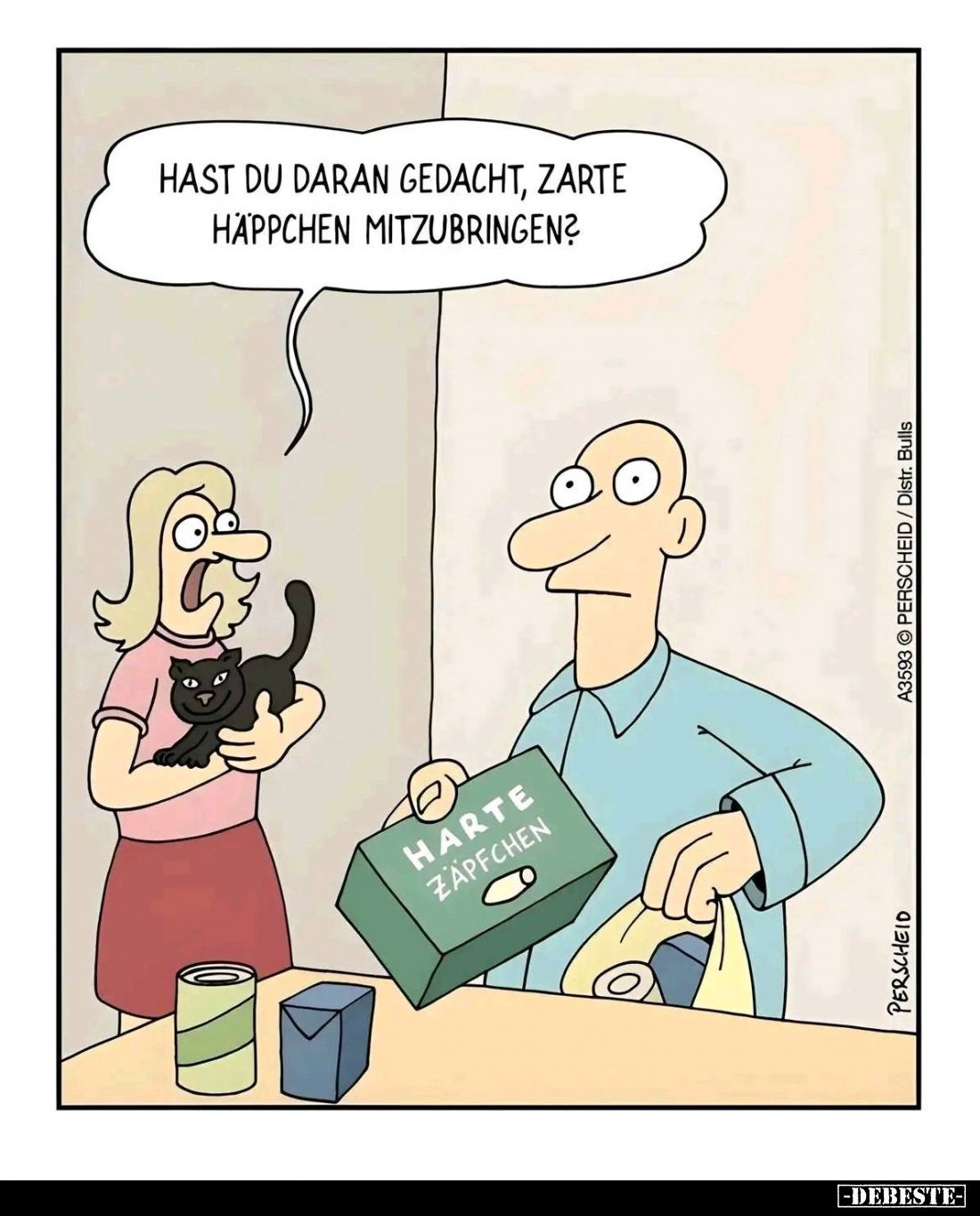 Hast du daran gedacht, zarte Häppchen mitzubringen?