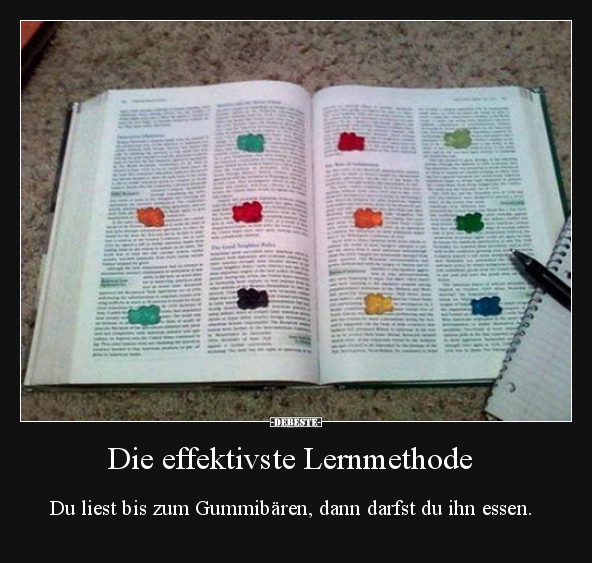 Die effektivste Lernmethode..