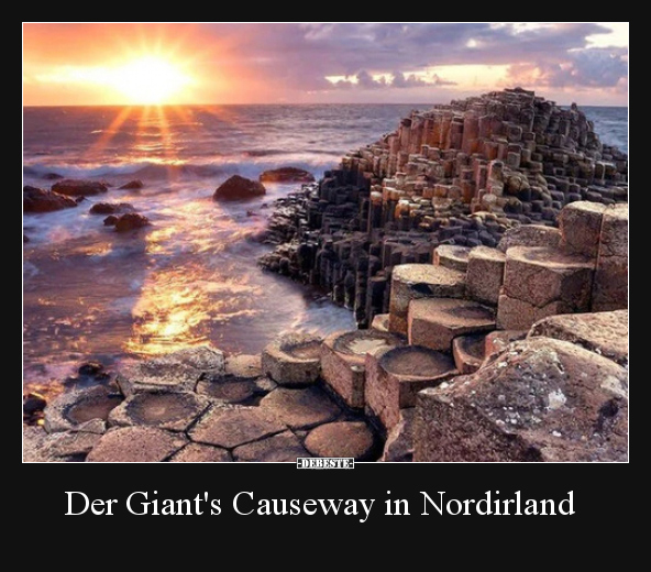 Der Giant's Causeway in Nordirland.. - Lustige Bilder | DEBESTE.de