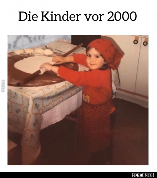 Die Kinder vor 2000.. - Lustige Bilder | DEBESTE.de