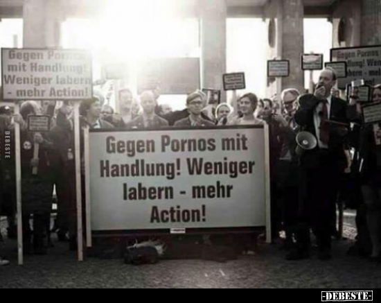 Gegen P*ornos mit Handlung!.. - Lustige Bilder | DEBESTE.de