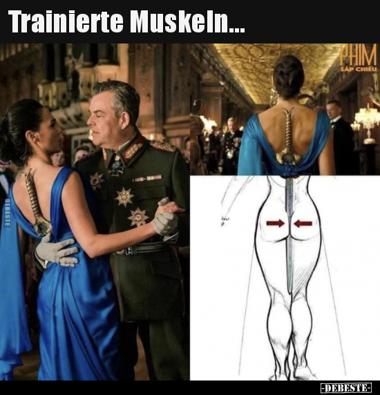 Trainierte Muskeln... - Lustige Bilder | DEBESTE.de