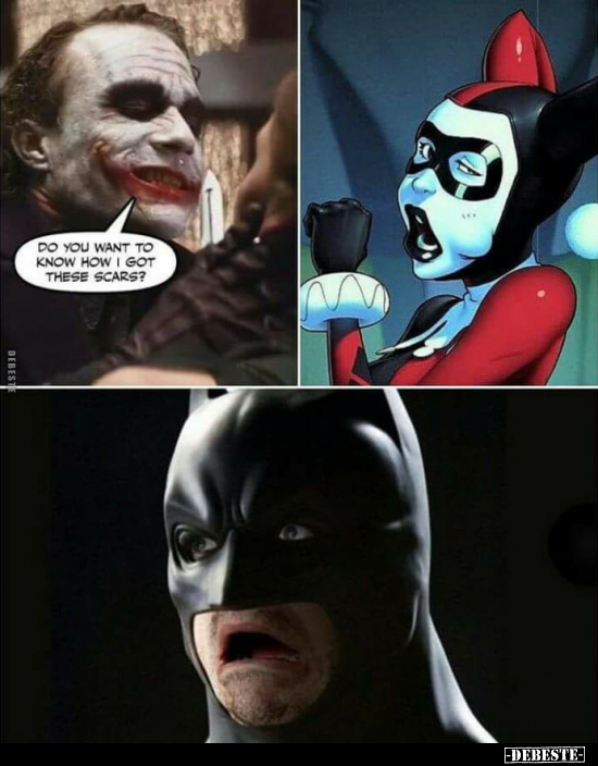 batman lustig, joker