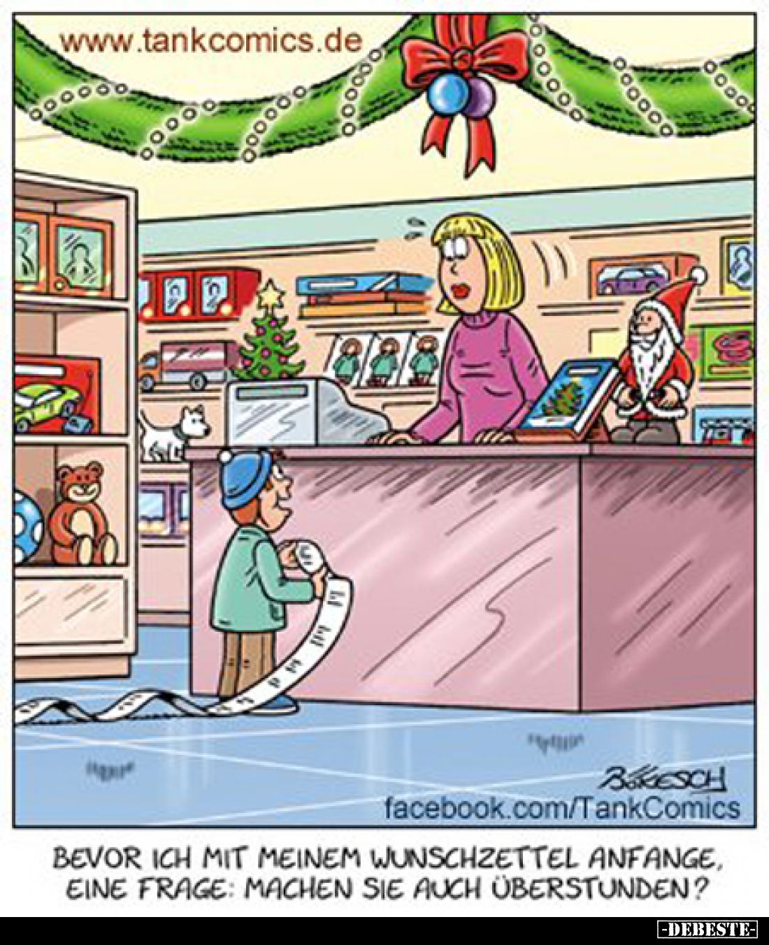 Bevor ich mit meinem Wunschzettel anfange, eine Frage.. - Lustige Bilder | DEBESTE.de