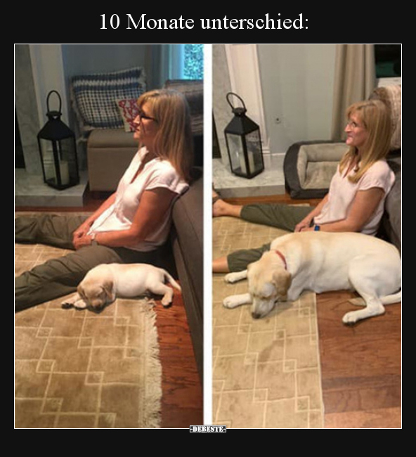10 Monate unterschied..
