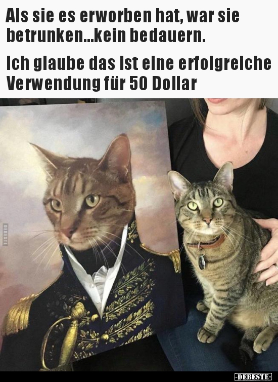 Als sie es erworben hat, war sie betrunken...kein.. - Lustige Bilder | DEBESTE.de