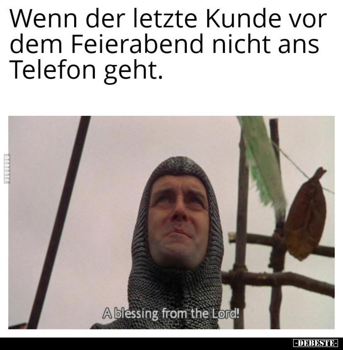 Wenn der letzte Kunde vor dem Feierabend nicht ans Telefon geht.