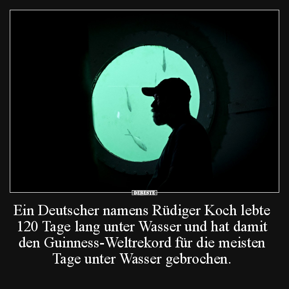 Koch, Lang, Unter Wasser, Wasser