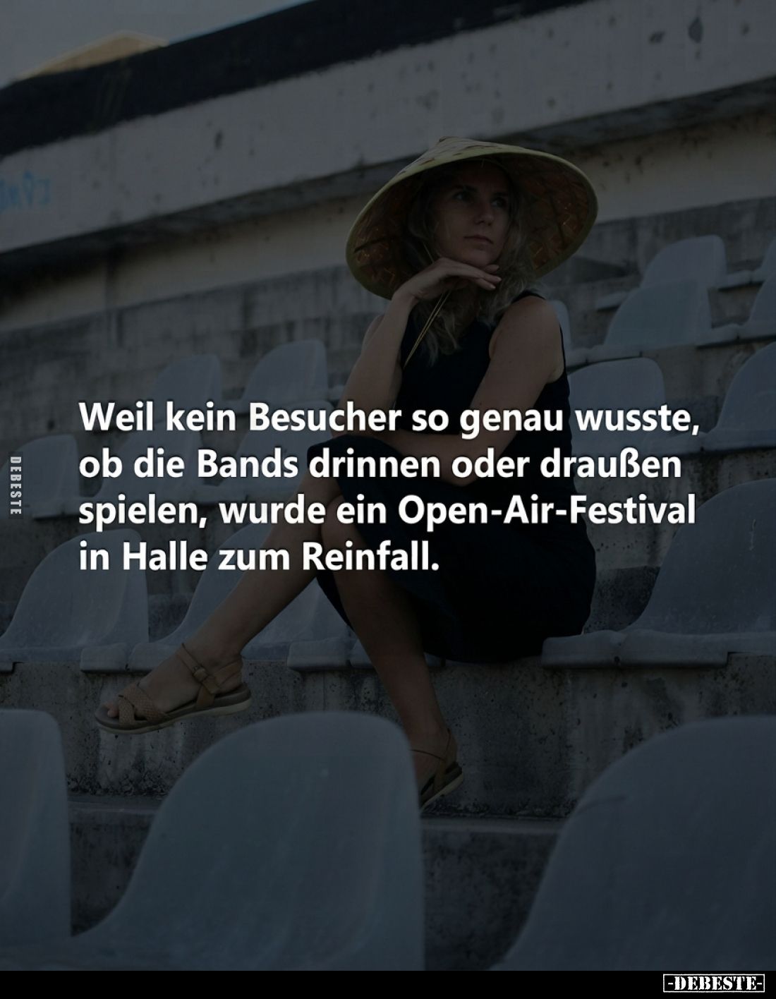 Weil kein Besucher so genau wusste, ob die Bands drinnen oder draußen spielen, wurde ein Open-Air-Festival in Halle zum Reinf...