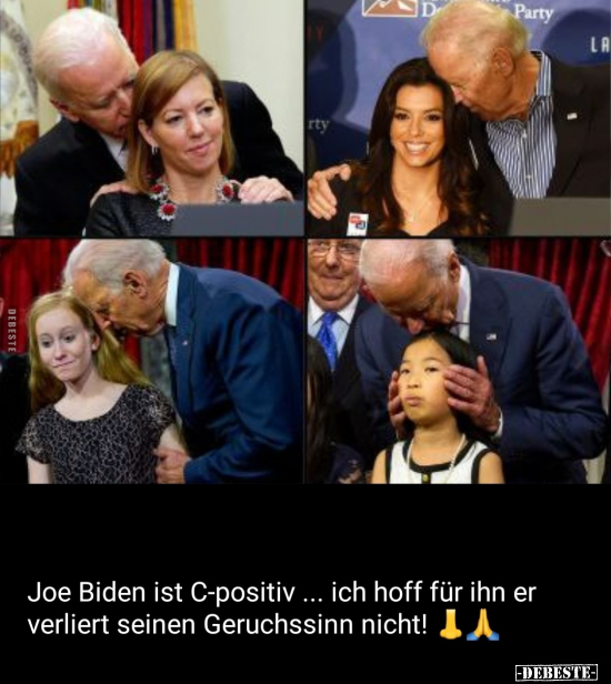 Joe Biden ist C-positiv... ich hoff für ihn er verliert.. - Lustige Bilder | DEBESTE.de