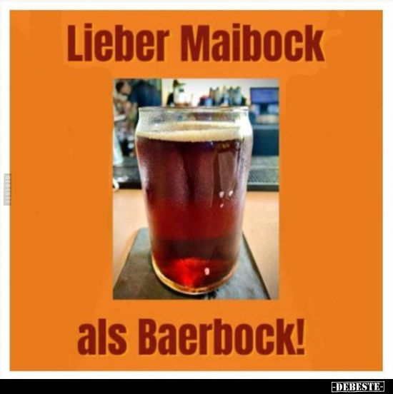 Lieber Maibock als Baerbock!.. - Lustige Bilder | DEBESTE.de