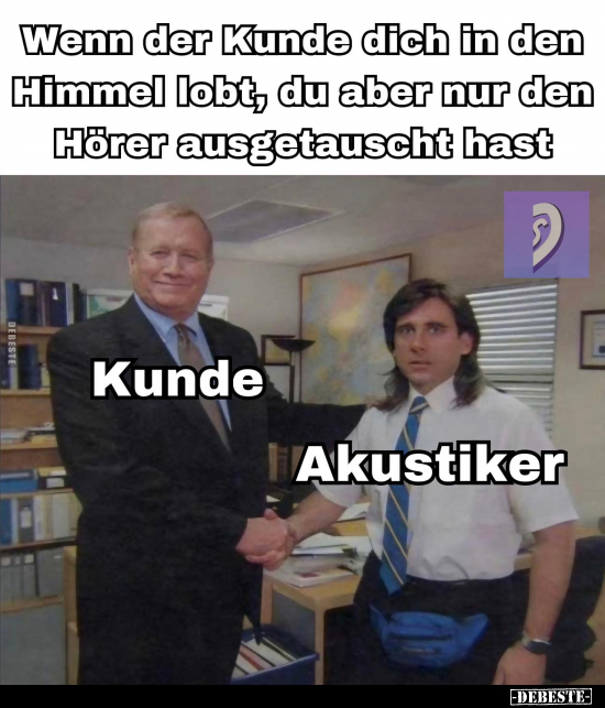 Wenn der Kunde dich in den Himmel lobt.. - Lustige Bilder | DEBESTE.de