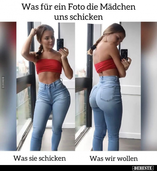 Was für ein Foto die Mädchen uns schicken.. - Lustige Bilder | DEBESTE.de