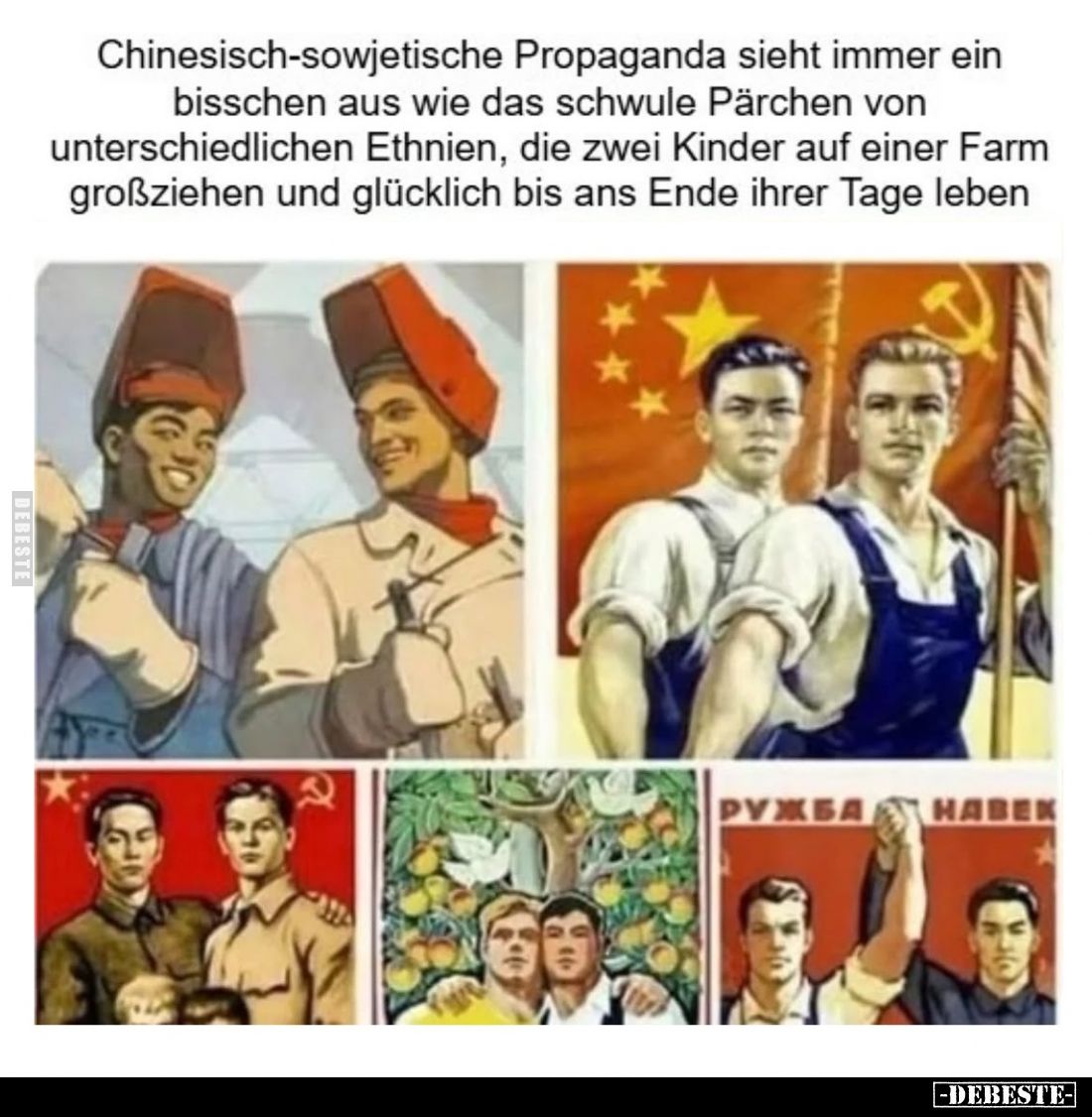 Chinesisch-sowjetische Propaganda sieht... - Lustige Bilder | DEBESTE.de