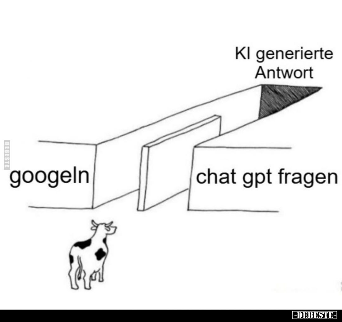 Googeln vs
Chat GPT fragen.