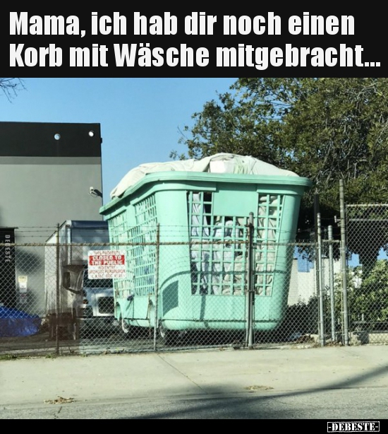 Mama, Wäsche