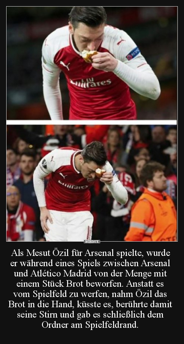 Als Mesut Özil für Arsenal spielte.. - Lustige Bilder | DEBESTE.de