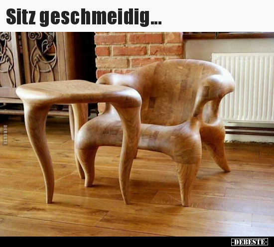 Sitz geschmeidig... - Lustige Bilder | DEBESTE.de