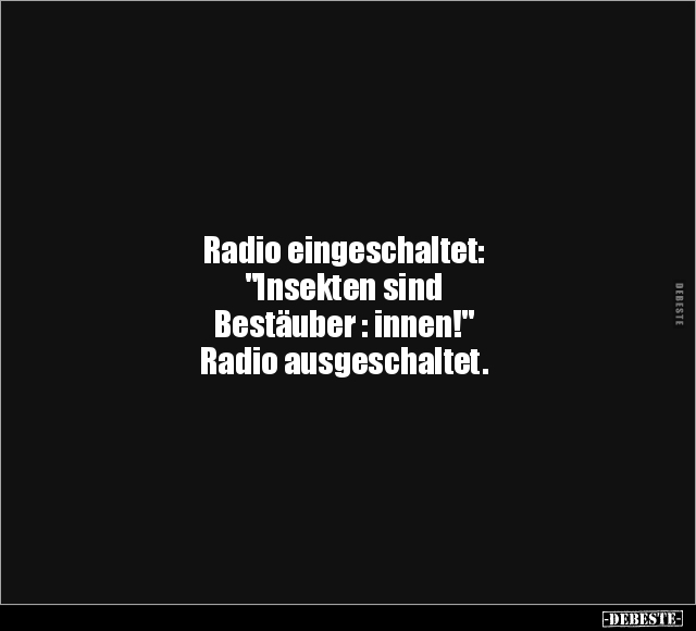 Radio eingeschaltet.. - Lustige Bilder | DEBESTE.de