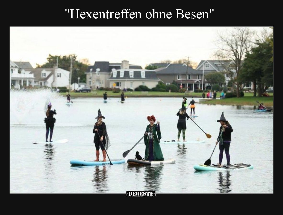 Hexentreffen ohne Besen