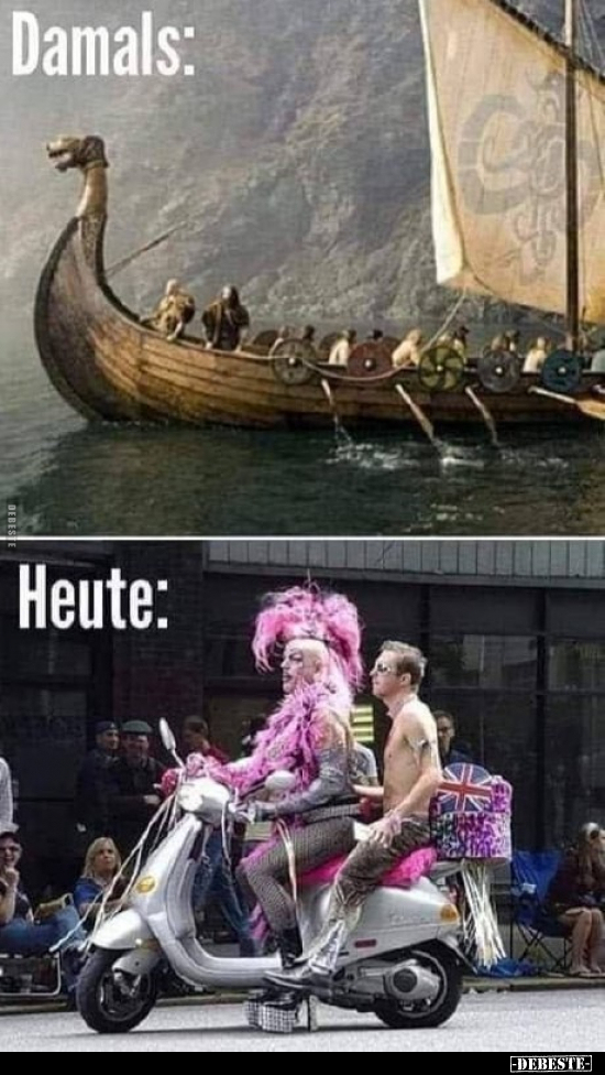 Damals und heute.. - Lustige Bilder | DEBESTE.de