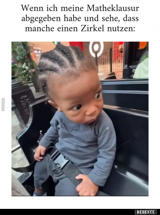 Wenn ich meine Matheklausur abgegeben habe.. - Lustige Bilder | DEBESTE.de