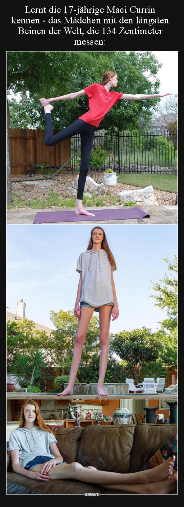 Lernt die 17-jährige Maci Currin kennen - das Mädchen mit..