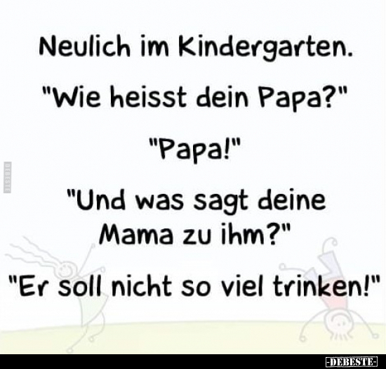 Neulich im Kindergarten.. - Lustige Bilder | DEBESTE.de