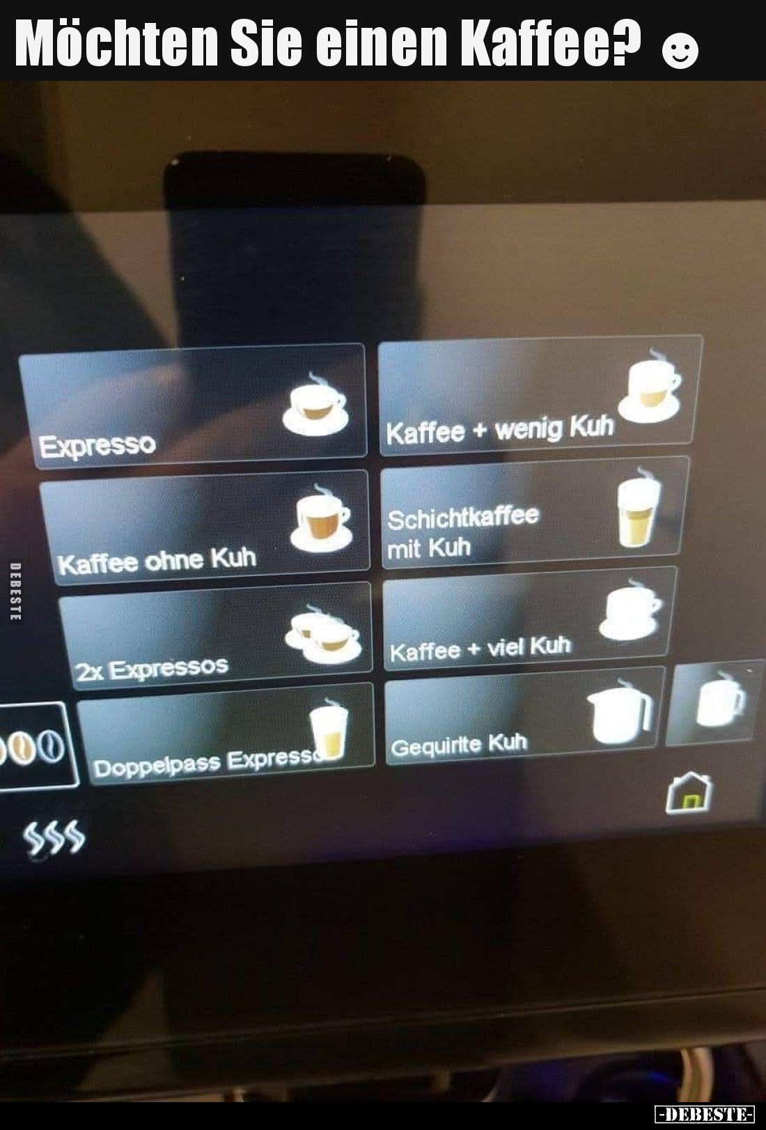Möchten Sie einen Kaffee?