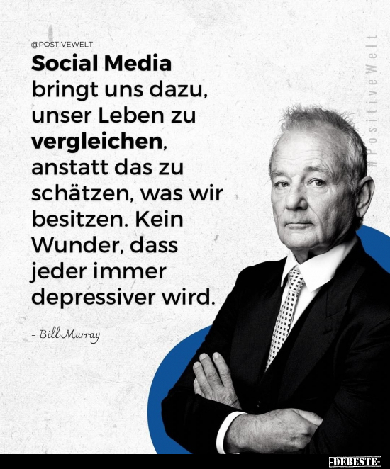 Social Media bringt uns dazu, unser Leben zu vergleichen.. - Lustige Bilder | DEBESTE.de
