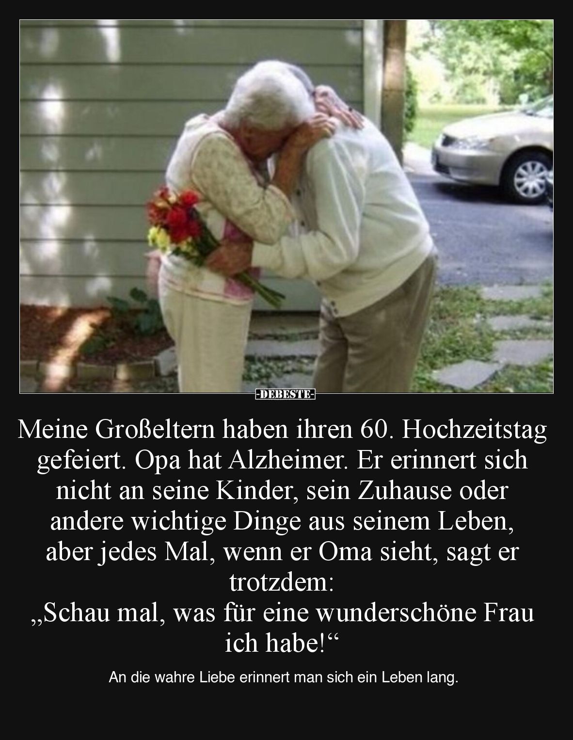 Meine Großeltern haben ihren 60. Hochzeitstag gefeiert... - Lustige Bilder | DEBESTE.de