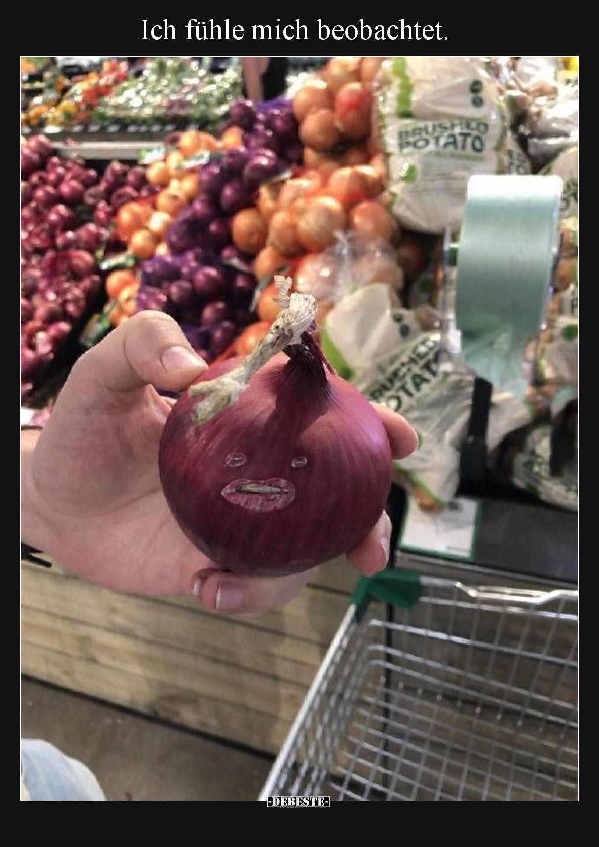 Ich fühle mich beobachtet.
