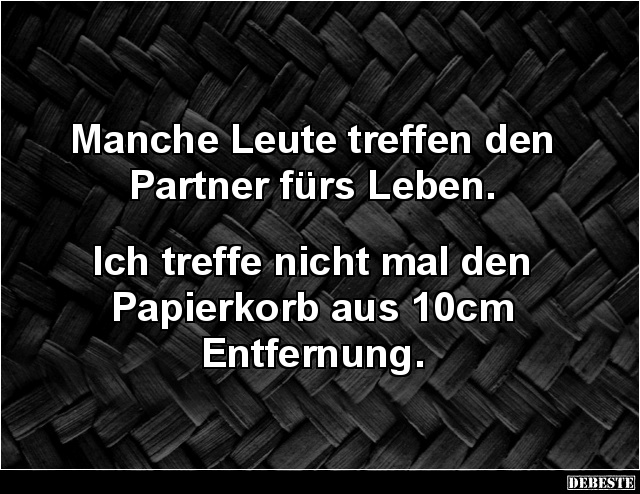 Manche Leute treffen den Partner fürs Leben.. - Lustige Bilder | DEBESTE.de