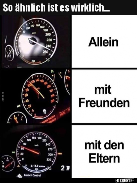 So ähnlich ist es wirklich...