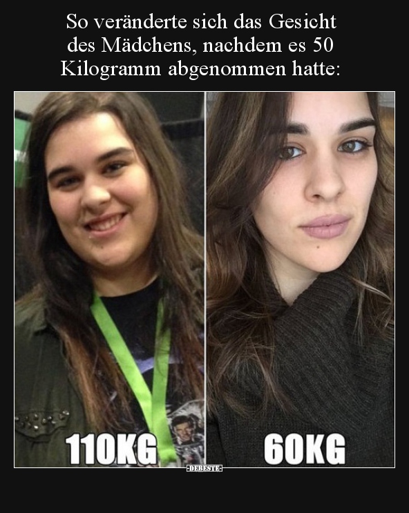 So veränderte sich das Gesicht des Mädchens.. - Lustige Bilder | DEBESTE.de