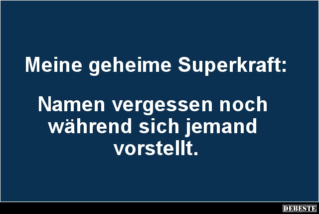 Meine geheime Superkraft.. - Lustige Bilder | DEBESTE.de